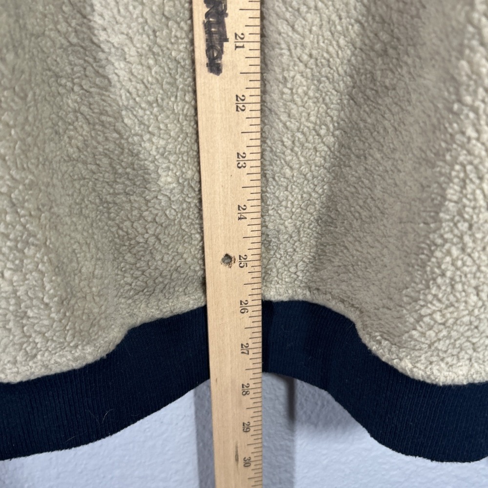 Patagonia Shearling Button Pullover Mens M Natural Fleece Sweater 26140 2022 - Picture 9 of 11